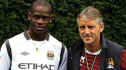 Mancini e Balotelli vedono la Champions