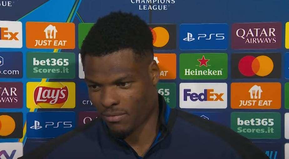 Dumfries alla UEFA: "Una battaglia fino alla fine. Primo e secondo tempo? Vi spiego la differenza"