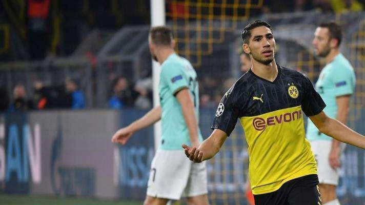Il Borussa Dortmund scrive ad Hakimi: "Grazie, buona fortuna per il tuo percorso futuro"