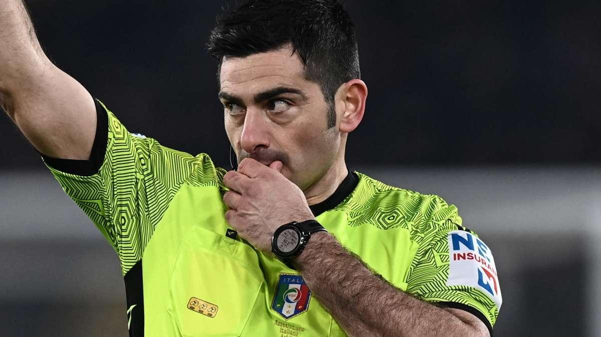 Serie A, arbitri 28esima giornata: Inter-Fiorentina affidata a Maresca di Napoli, Marini al VAR