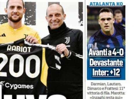  Prima TS - Avanti a 4-0. Devastante Inter: +12 e 11° vittoria di fila