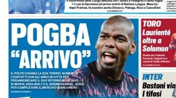 Prima pagina TS - Bastoni via? I tifosi interisti furibondi