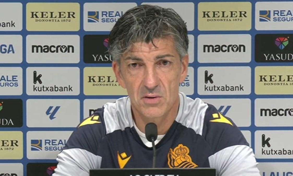 R. Sociedad, Alguacil: "Con l'Osasuna partita di Champions. Vedremo se manterremo questo ritmo"