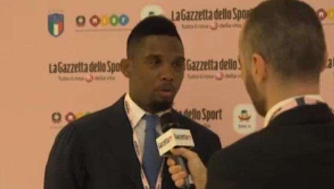 Eto'o: "Seguo sempre l'Inter, domenica tiferò perché batta l'Empoli"