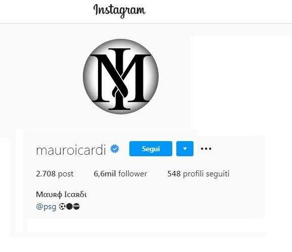 Repubblica - Icardi lancia il suo nuovo logo "M-I" e fa indispettire i tifosi dell'Inter