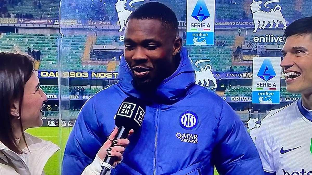 Thuram al 90': "Ecco perché ho rubato l'esultanza a Correa. I miei gol? Per me la cosa importante è un'altra"