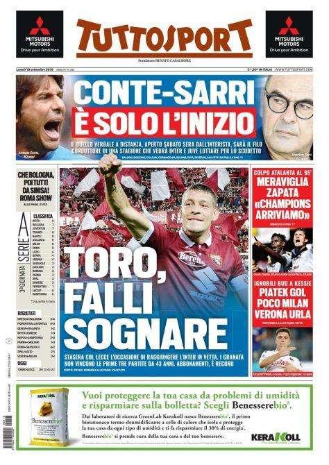 Prima TS - Conte-Sarri, è solo l'inizio