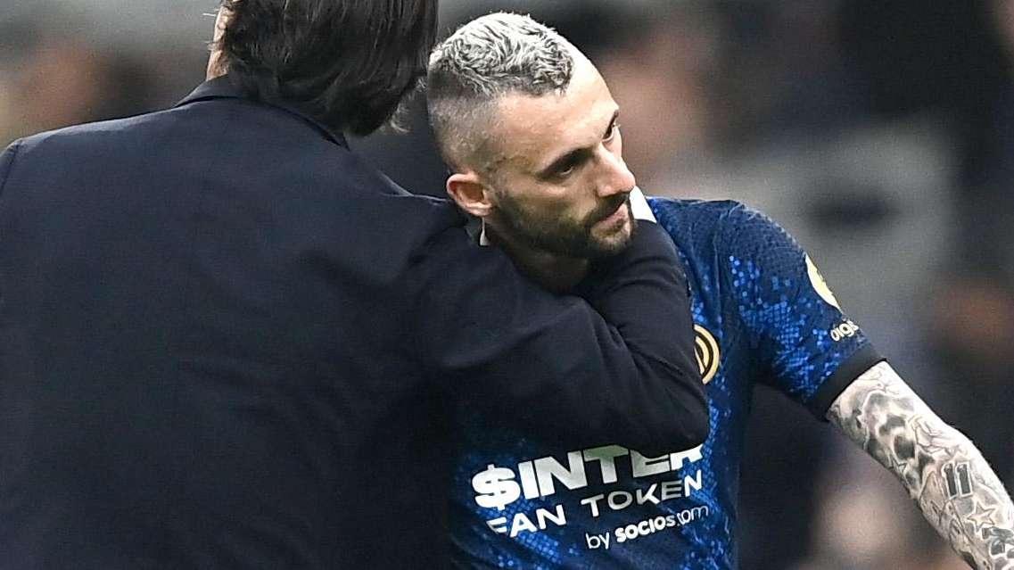 Inter-Roma, Brozovic MOTM, Calhanoglu tiene botta