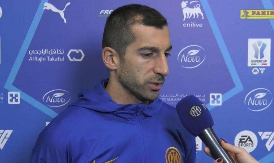 Mkhitaryan a ITV: "Riad un vantaggio per noi? Speriamo lo sia. Ci auguriamo di vincere domani e la Coppa"