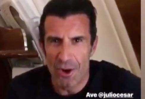 'Notte dei re', Figo: "Ho Julio Cesar, un imperatore". Totti: "Ti ricordi il cucchiaio?"