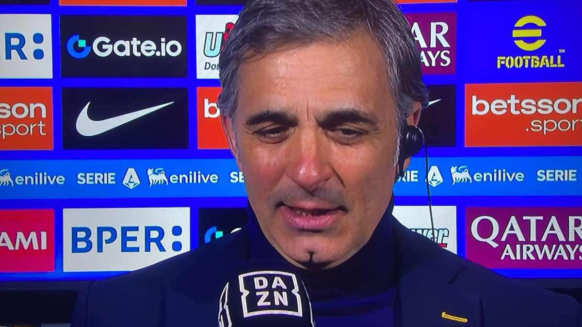 Parma, Pecchia a DAZN: "Concedere gol all'Inter non è una cosa fuori dal comune. Sul 3-1 ho chiesto..."