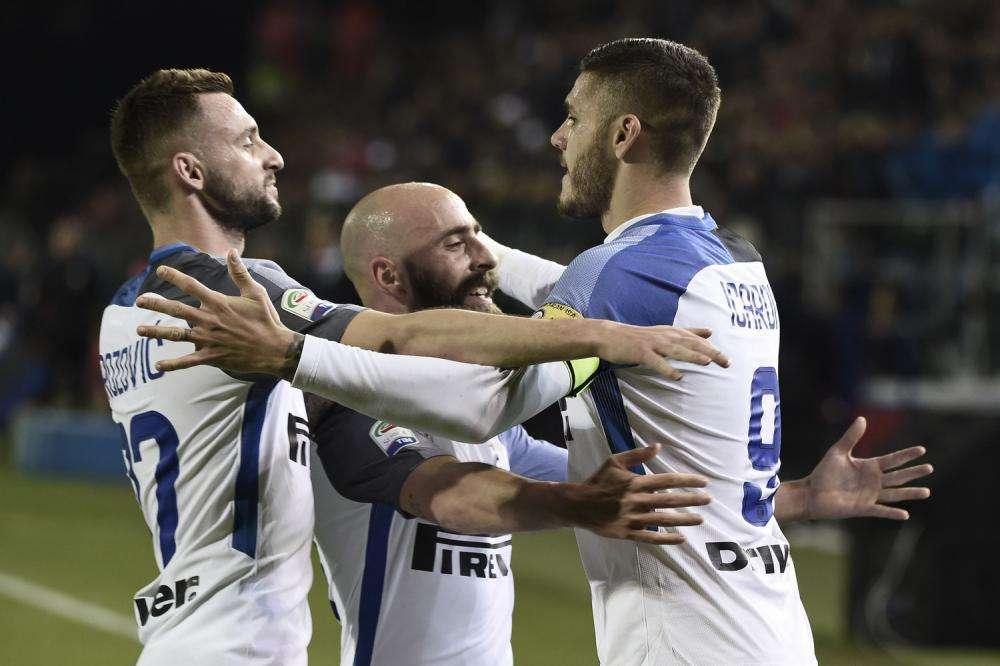 Cagliari-Inter - Nessuno è meglio dell'Inter per lo zero, Candreva fa per tre. Il nove racconta la mentalità