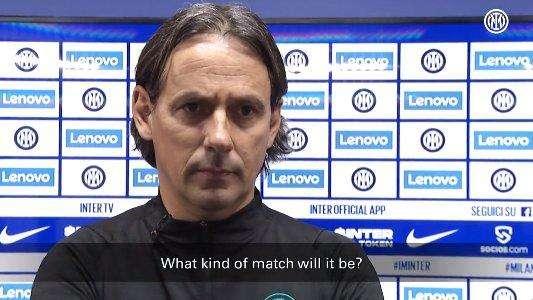 Inzaghi: "Gosens e Correa stanno meglio, penso che domani potranno essere convocati dopo tanto tempo"