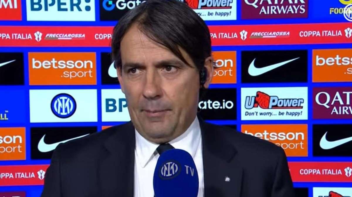 Inzaghi a ITV: "Affrontata una brutta settimana e oggi non siamo stati premiati. Ma c'è fiducia per questo finale di stagione"
