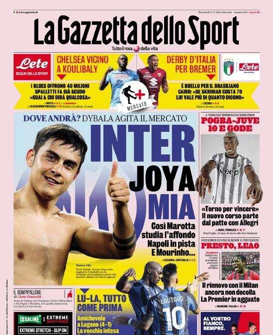 Prima GdS - Inter Joya mia, così Marotta studia l’affondo. LuLa, tutto come prima
