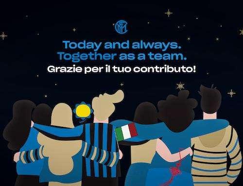 #TogetherAsATeam: la campagna dell'Inter ha raccolto 658mila euro per la ricerca sul Covid-19 del Sacco