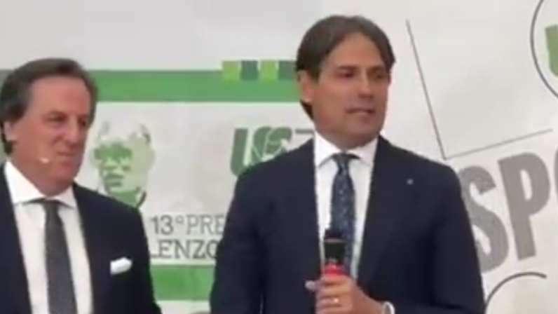Premio 'Enzo Bearzot' a Inzaghi: "Spero di vincere ancora all'Inter. Futuro? Non ci saranno problemi a continuare"