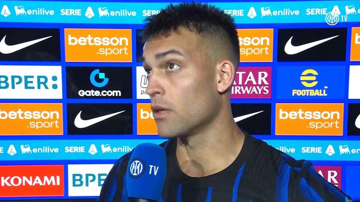 Lautaro a ITV: "Non era facile ripartire dopo l'anno scorso"