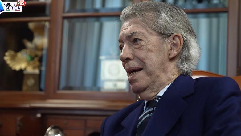 Moratti: "Mi riconosco poco in questo calcio, ma non è un'involuzione"