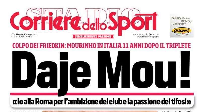 Prima pagina CdS - Daje Mou!