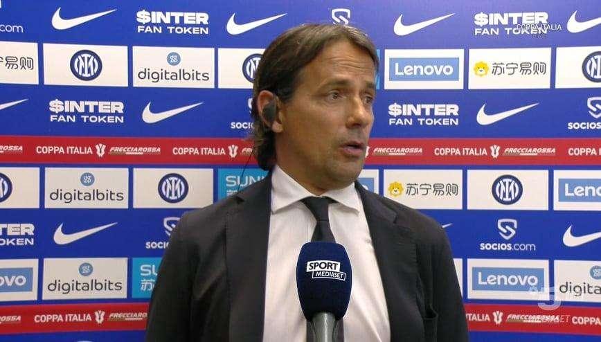 Inzaghi: "I ragazzi stasera sono stati fantastici. Dopo il derby di campionato un mese e mezzo di dibattito sui cambi"