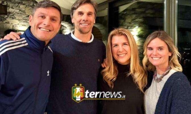 FOTO - Nico Paz, 'pressing' Inter: Zanetti, papà Pablo e consorti a cena insieme