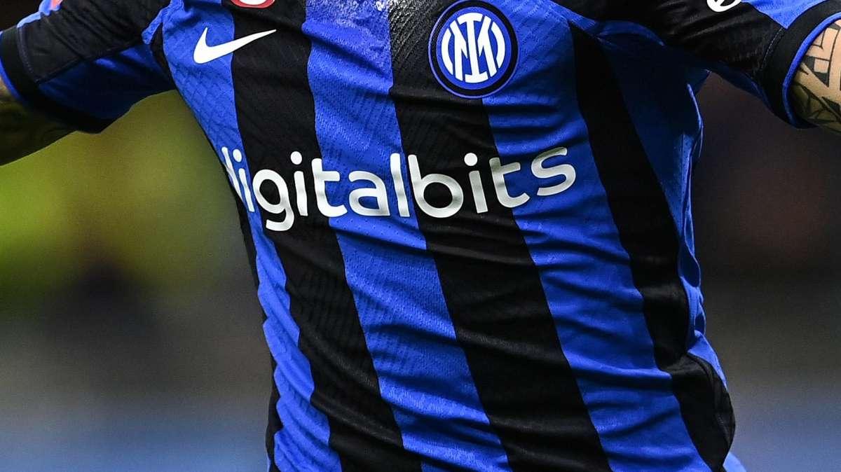 L'Inter come la Roma: anche i nerazzurri rimuoveranno lo sponsor DigitalBits dalle proprie maglie