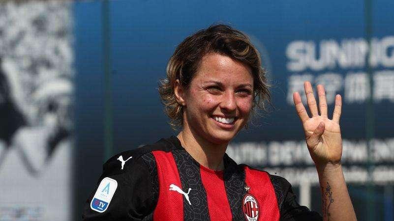 Milan Femminile, Giacinti: "Dopo il poker all'Inter ho ricevuto un messaggio emozionante da Altafini"