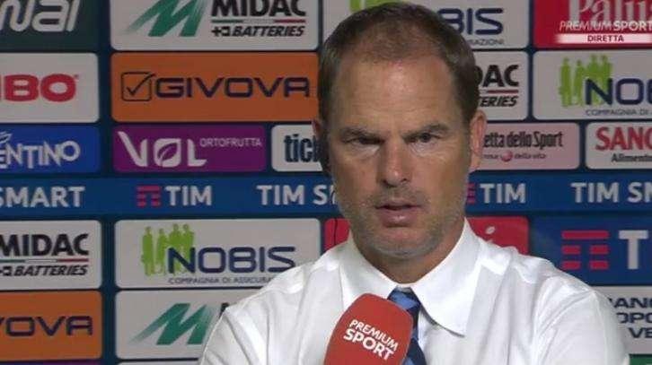 De Boer: "Delusi dell'1-1 ma ho visto l'energia che volevo. Eder-Candreva..."