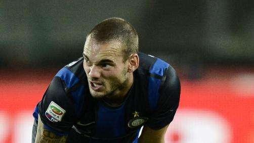 Sneijder, è lesione seria: addio al derby. Palacio...