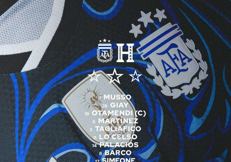 Lautaro titolare nell'amichevole tra Argentina e Honduras