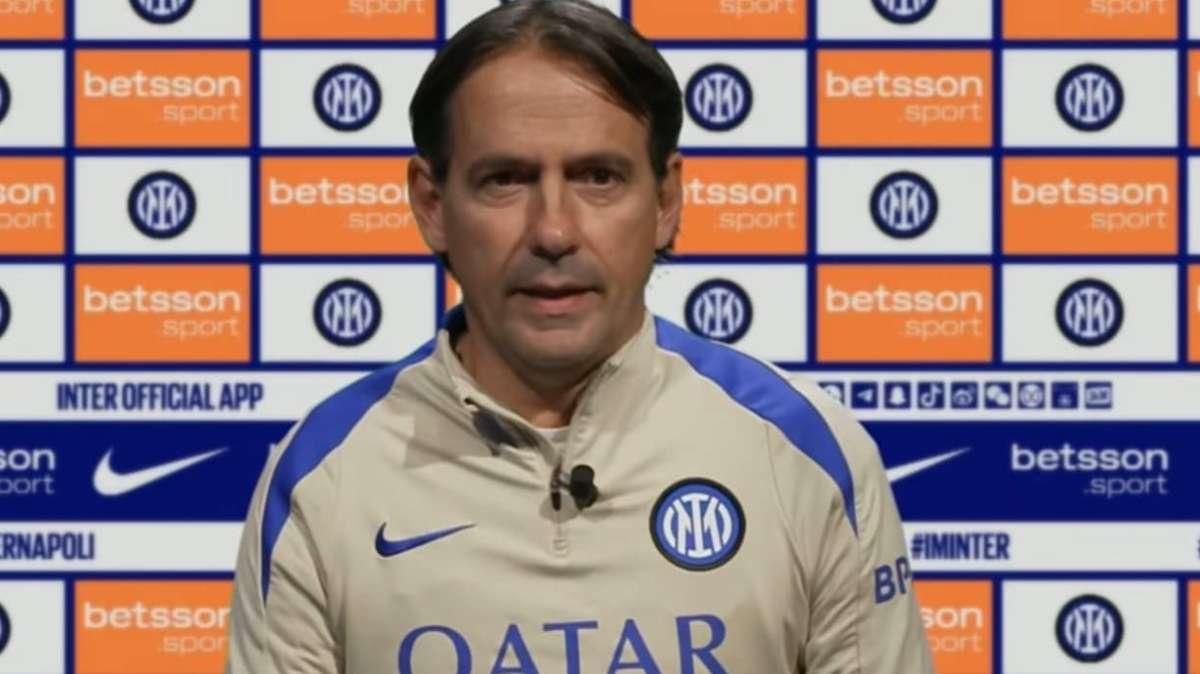 Inzaghi: "Ecco cosa ha dato Conte al Napoli. Ci vorrà la migliore Inter, sono contento di avere un gruppo solido"