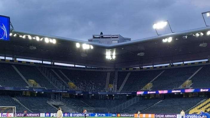 VIDEO -  Allenamento in casa dello Young Boys per testare il sintetico. Le immagini dell'Inter al Wandkorf 