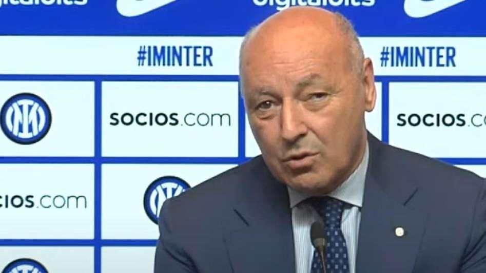 Marotta: "L'Inter non vuole porsi limiti. In estate operazioni mirate e importanti"
