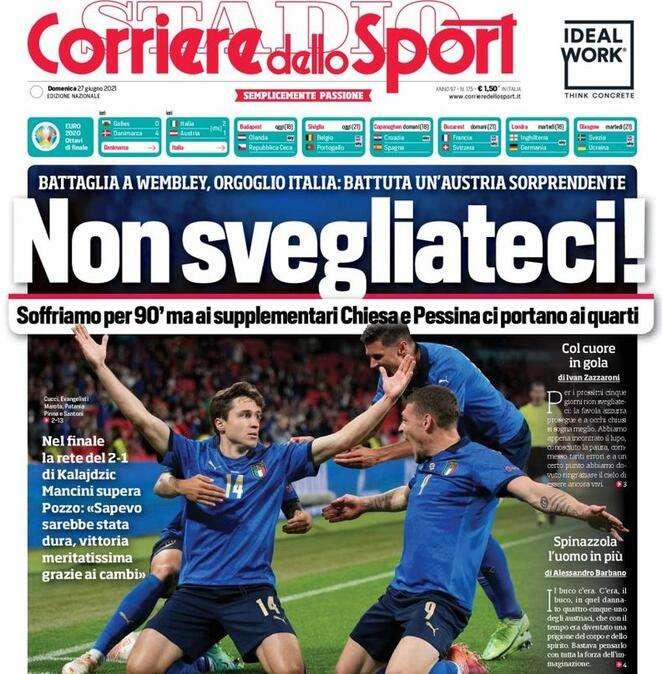 Prima CdS - Non svegliateci. Hakimi al PSG per 70 milioni