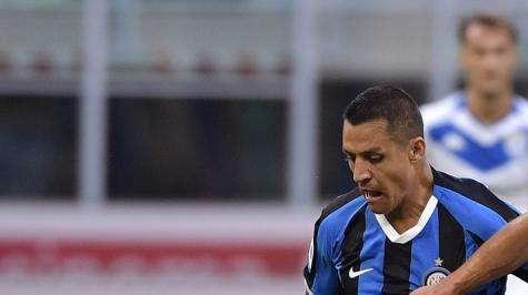 Inter-Brescia - Sanchez senza rivali, menzione per Moses e Borja Valero
