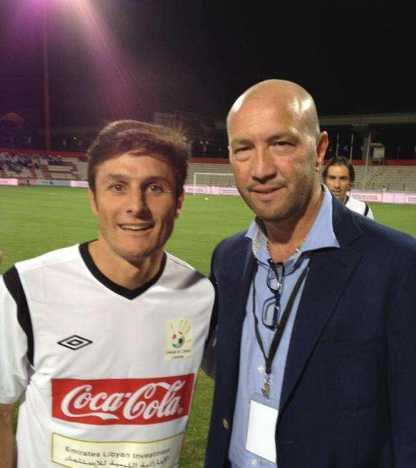 Dubai, Zanetti e Zenga in campo per beneficenza