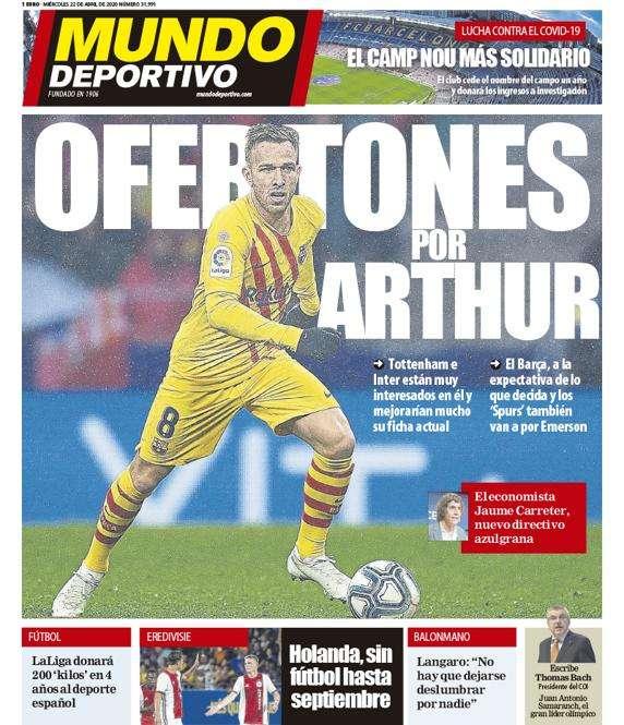 Prima MD - Offertona per Arthur. Tottenham e Inter molto interessati 