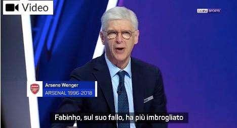 VIDEO - Liverpool-Inter, Wenger sul fallo di Sanchez: "Fabinho ha imbrogliato"