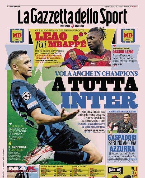 Prima GdS - A tutta Inter, Inzaghi già agli ottavi se vince in Austria