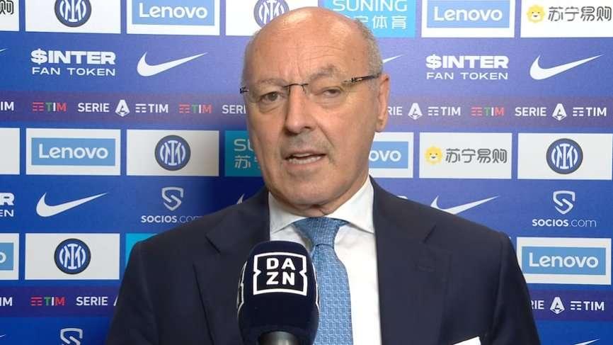 Marotta: "Lukaku è voluto andar via, Lautaro ha chiesto di restare. Lotteremo per lo scudetto"