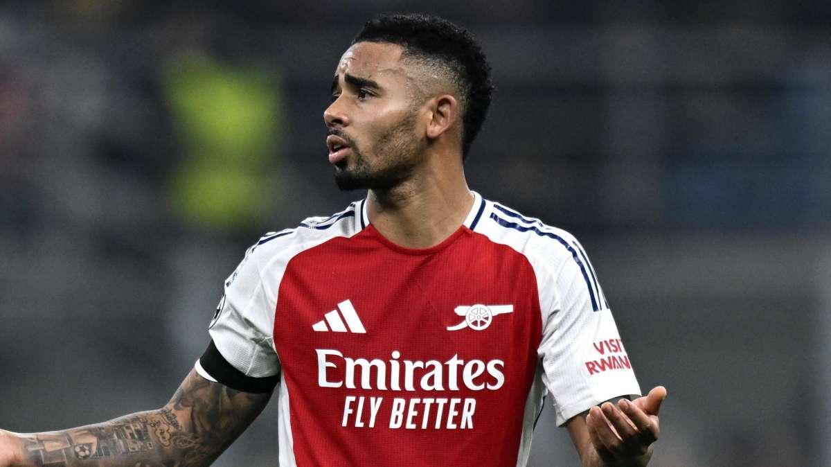 Arsenal, tegola Gabriel Jesus: lesione al crociato del ginocchio sinistro e stagione finita