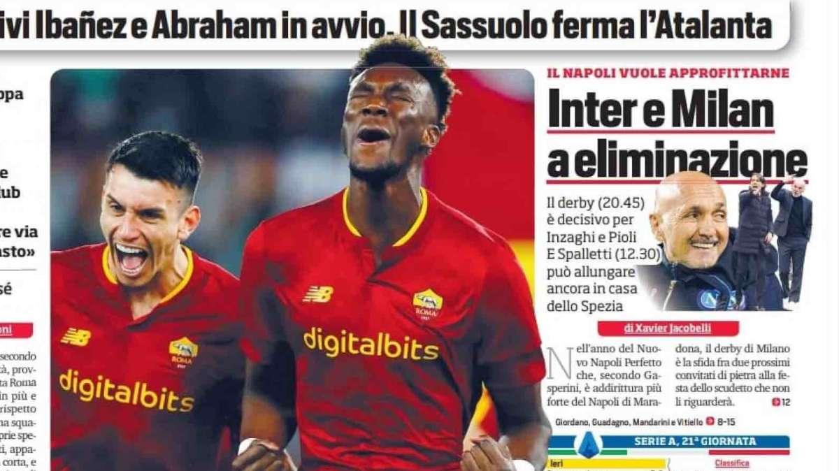 Prima CdS - Inter e Milan a eliminazione, derby decisivo per Inzaghi e Pioli