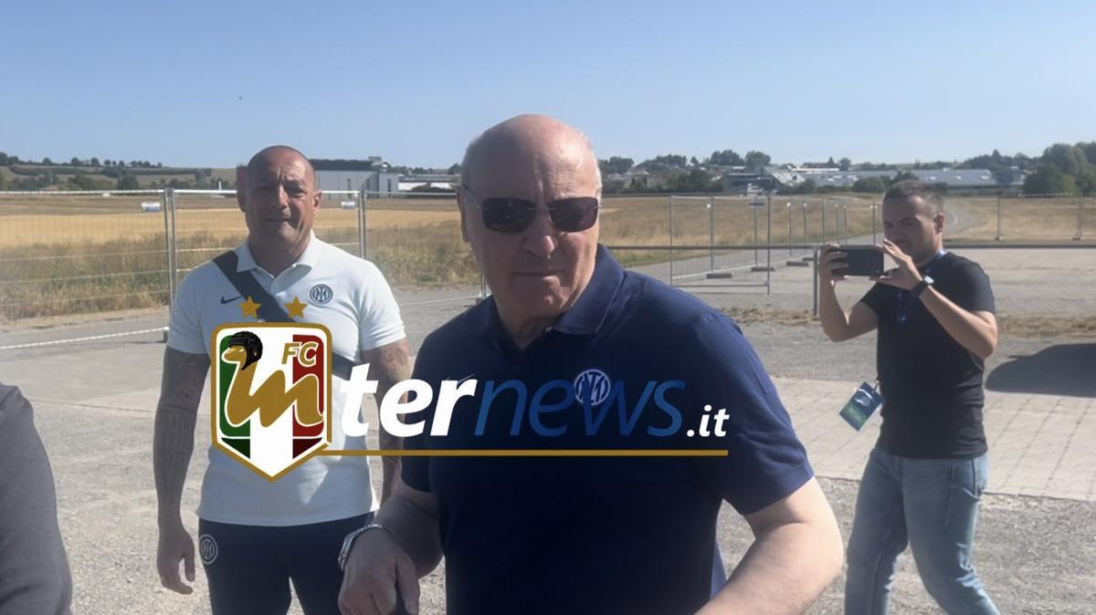 VIDEO -  Inter, ultimo allenamento a Donaueschingen: presente Marotta