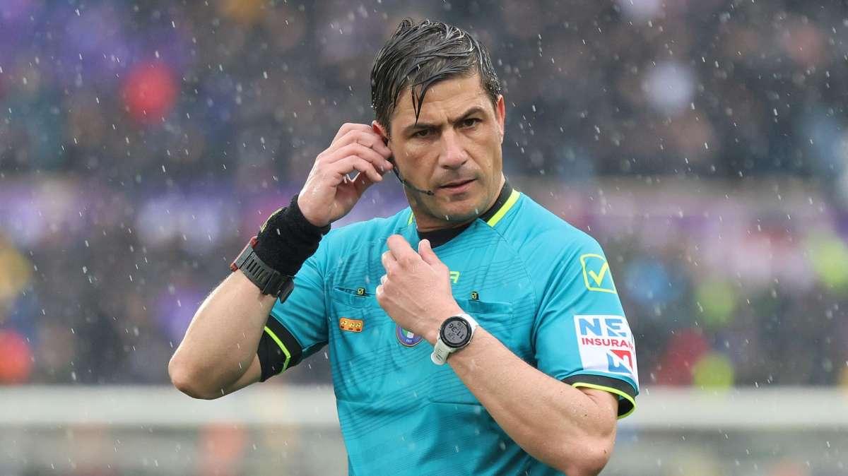 Inter-Verona affidata all'arbitro Manganiello. In sala VAR la coppia Paterna-La Penna