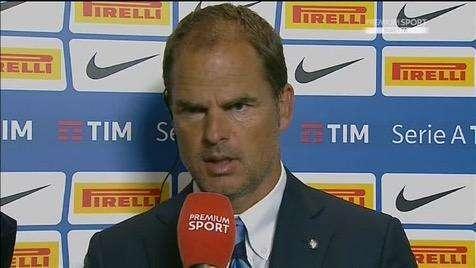 De Boer: "Non pensiamo allo scudetto, vediamo dove saremo a marzo"