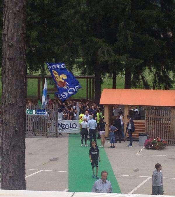 FOTO - Inter-Prato, folta presenza di tifosi lanieri