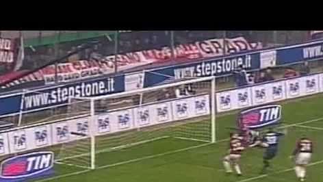 Milan-Inter 0-1, 03/03/2002 - Quando basta un ginocchio...