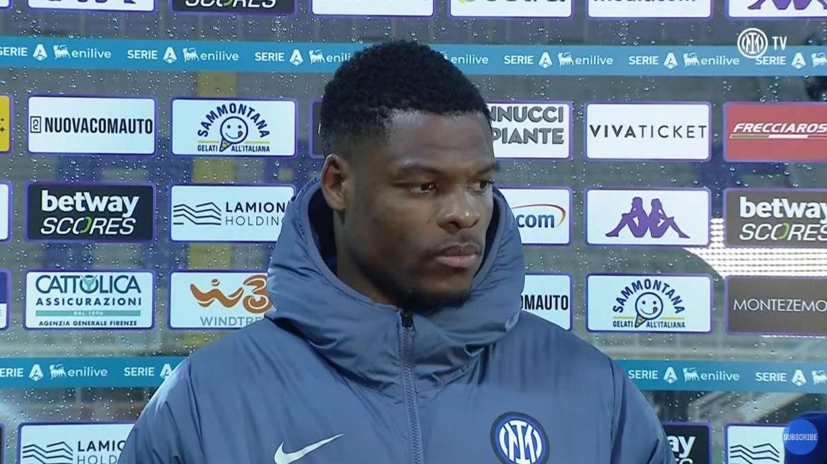 Dumfries a ITV: "Con la Fiorentina dobbiamo prestare attenzione, ma siamo l'Inter. Sappiamo cosa fare"