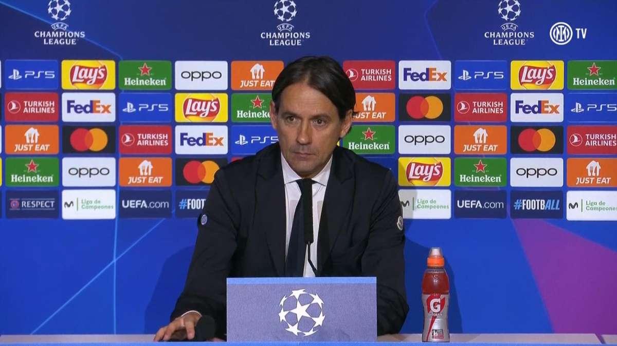 Inzaghi in conferenza: "Il nostro percorso non rallenta. Cambi? Non parlerei di quello, usciamo a testa alta"